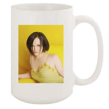 Christina Ricci 15oz White Mug