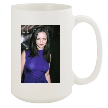 Christina Ricci 15oz White Mug