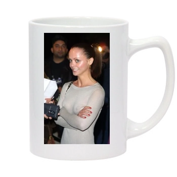 Christina Ricci 14oz White Statesman Mug