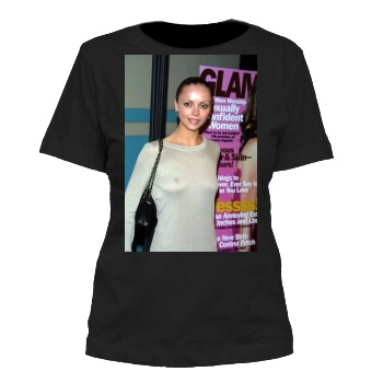 Christina Ricci Women's Cut T-Shirt