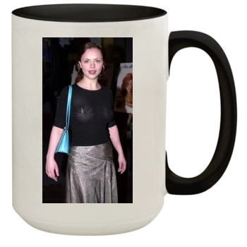 Christina Ricci 15oz Colored Inner & Handle Mug