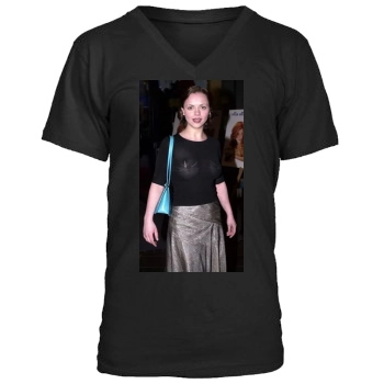 Christina Ricci Men's V-Neck T-Shirt