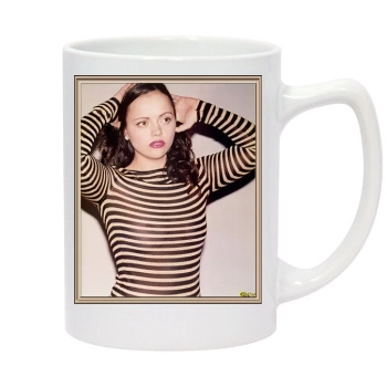 Christina Ricci 14oz White Statesman Mug