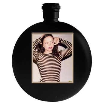 Christina Ricci Round Flask