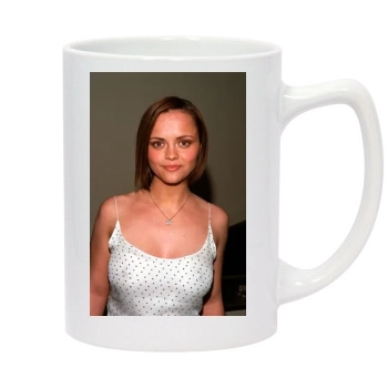 Christina Ricci 14oz White Statesman Mug