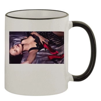 Christina Ricci 11oz Colored Rim & Handle Mug