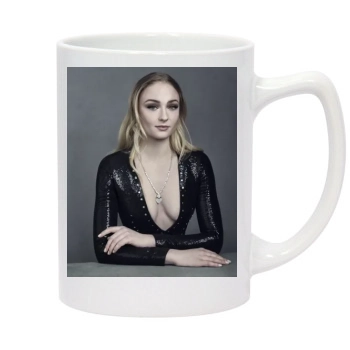 Sophie Turner 14oz White Statesman Mug