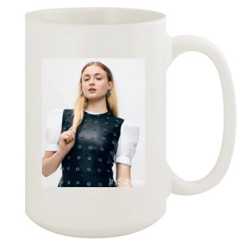 Sophie Turner 15oz White Mug