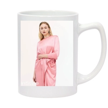 Sophie Turner 14oz White Statesman Mug