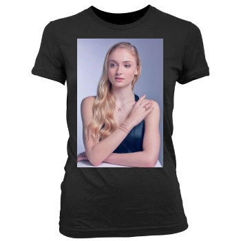 Sophie Turner Women's Junior Cut Crewneck T-Shirt