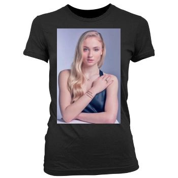 Sophie Turner Women's Junior Cut Crewneck T-Shirt