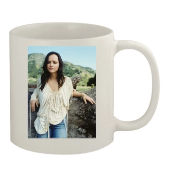 Christina Ricci 11oz White Mug