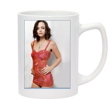 Christina Ricci 14oz White Statesman Mug