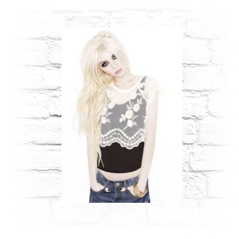 Taylor Momsen Metal Wall Art