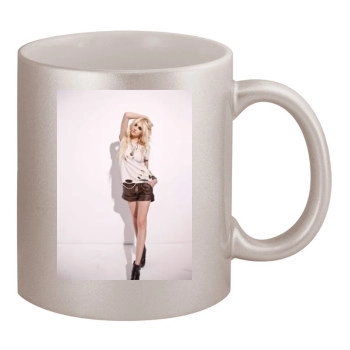 Taylor Momsen 11oz Metallic Silver Mug