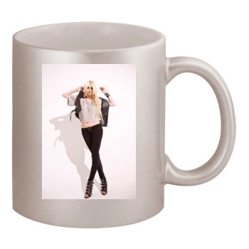 Taylor Momsen 11oz Metallic Silver Mug