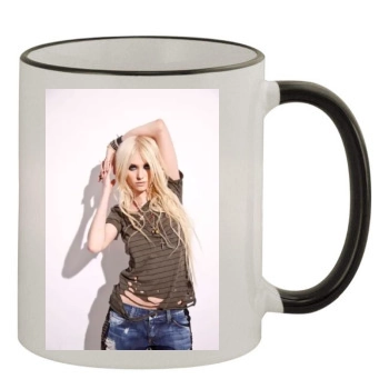 Taylor Momsen 11oz Colored Rim & Handle Mug