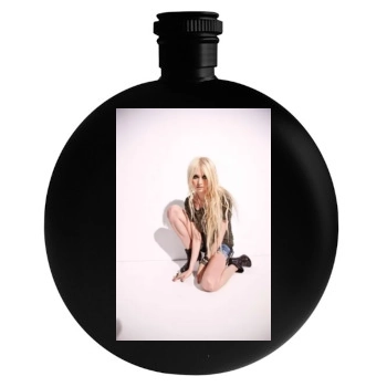 Taylor Momsen Round Flask