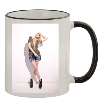 Taylor Momsen 11oz Colored Rim & Handle Mug