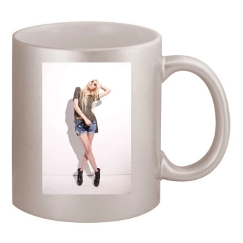 Taylor Momsen 11oz Metallic Silver Mug