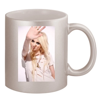 Taylor Momsen 11oz Metallic Silver Mug