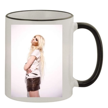 Taylor Momsen 11oz Colored Rim & Handle Mug