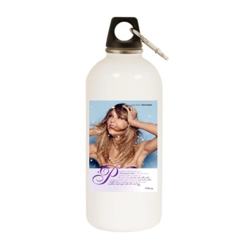 Taylor Swift White Water Bottle With Carabiner