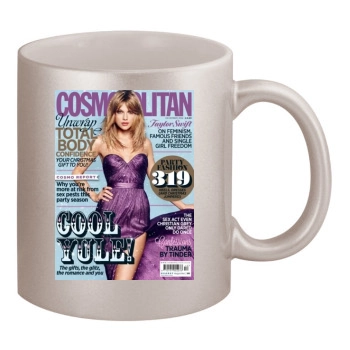 Taylor Swift 11oz Metallic Silver Mug