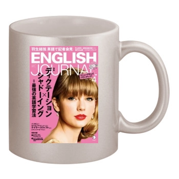 Taylor Swift 11oz Metallic Silver Mug