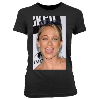 Christine Taylor Women's Junior Cut Crewneck T-Shirt