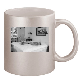 Valeria Dmitrienko 11oz Metallic Silver Mug