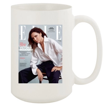 Victoria Beckham 15oz White Mug