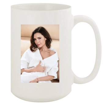 Victoria Beckham 15oz White Mug