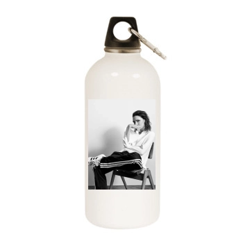 Victoria Beckham White Water Bottle With Carabiner