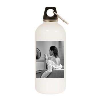 Victoria Beckham White Water Bottle With Carabiner