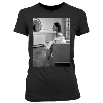 Victoria Beckham Women's Junior Cut Crewneck T-Shirt