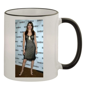 Christy Carlson Romano 11oz Colored Rim & Handle Mug