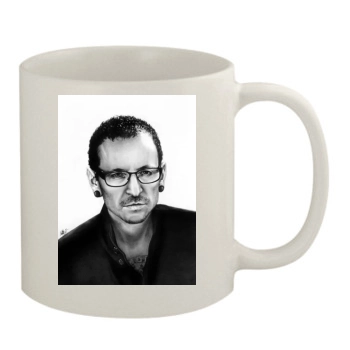 Chester Bennington 11oz White Mug