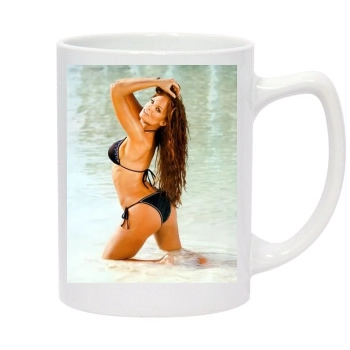 Christy Hemme 14oz White Statesman Mug