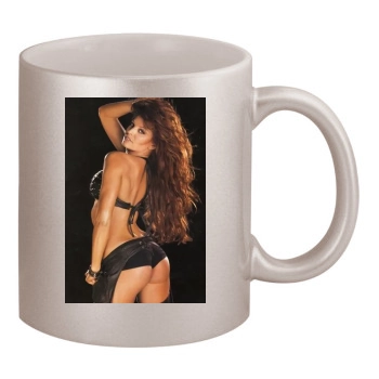 Christy Hemme 11oz Metallic Silver Mug