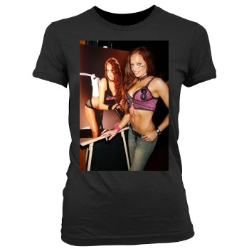 Christy Hemme Women's Junior Cut Crewneck T-Shirt