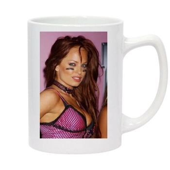 Christy Hemme 14oz White Statesman Mug