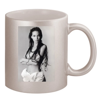 Christy Turlington 11oz Metallic Silver Mug