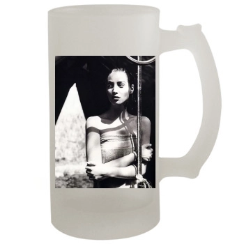 Christy Turlington 16oz Frosted Beer Stein