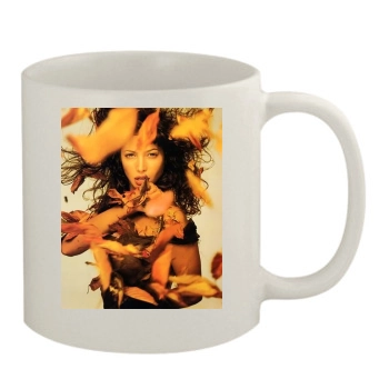 Christy Turlington 11oz White Mug