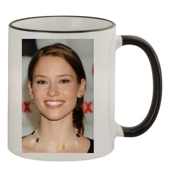 Chyler Leigh 11oz Colored Rim & Handle Mug