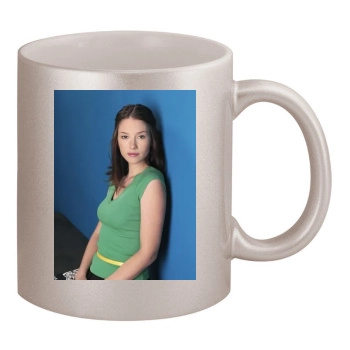 Chyler Leigh 11oz Metallic Silver Mug