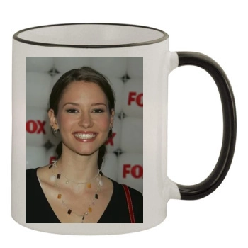 Chyler Leigh 11oz Colored Rim & Handle Mug