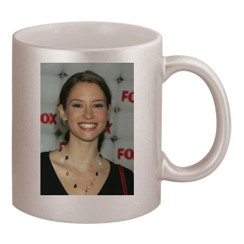 Chyler Leigh 11oz Metallic Silver Mug