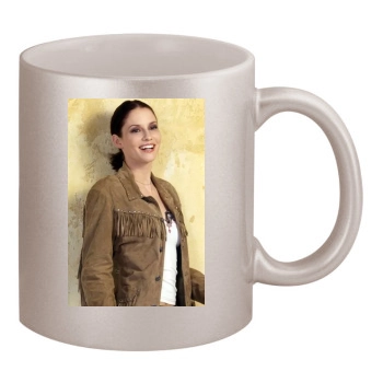 Chyler Leigh 11oz Metallic Silver Mug